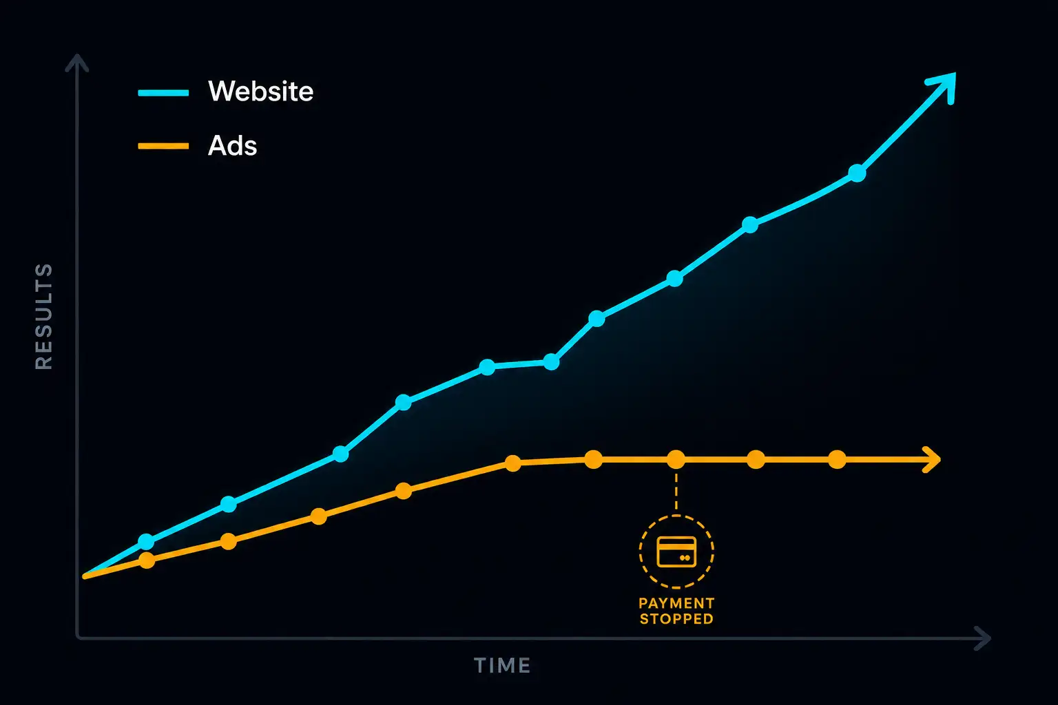 The compounding advantage of a website