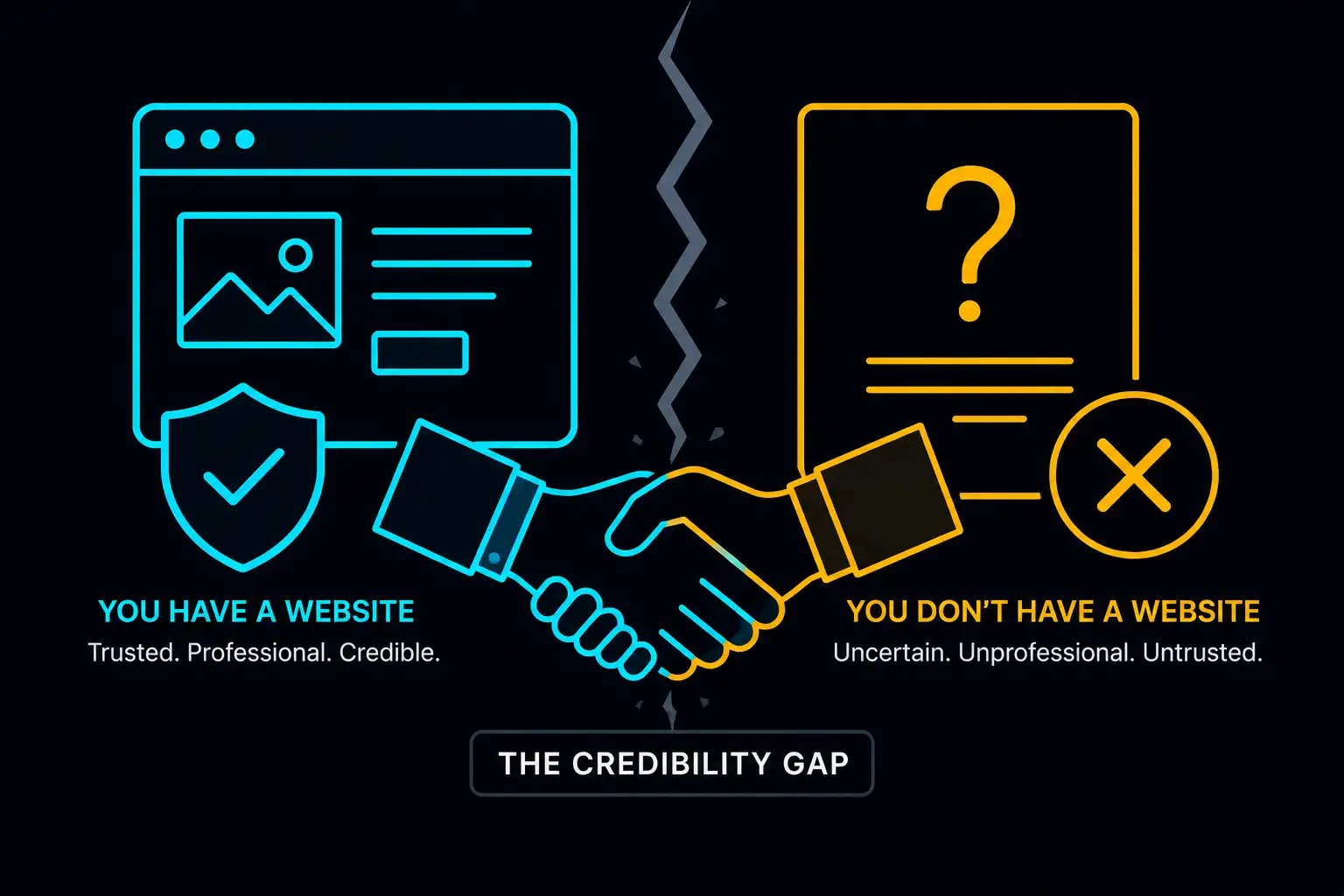 The credibility gap in contract and B2B situations