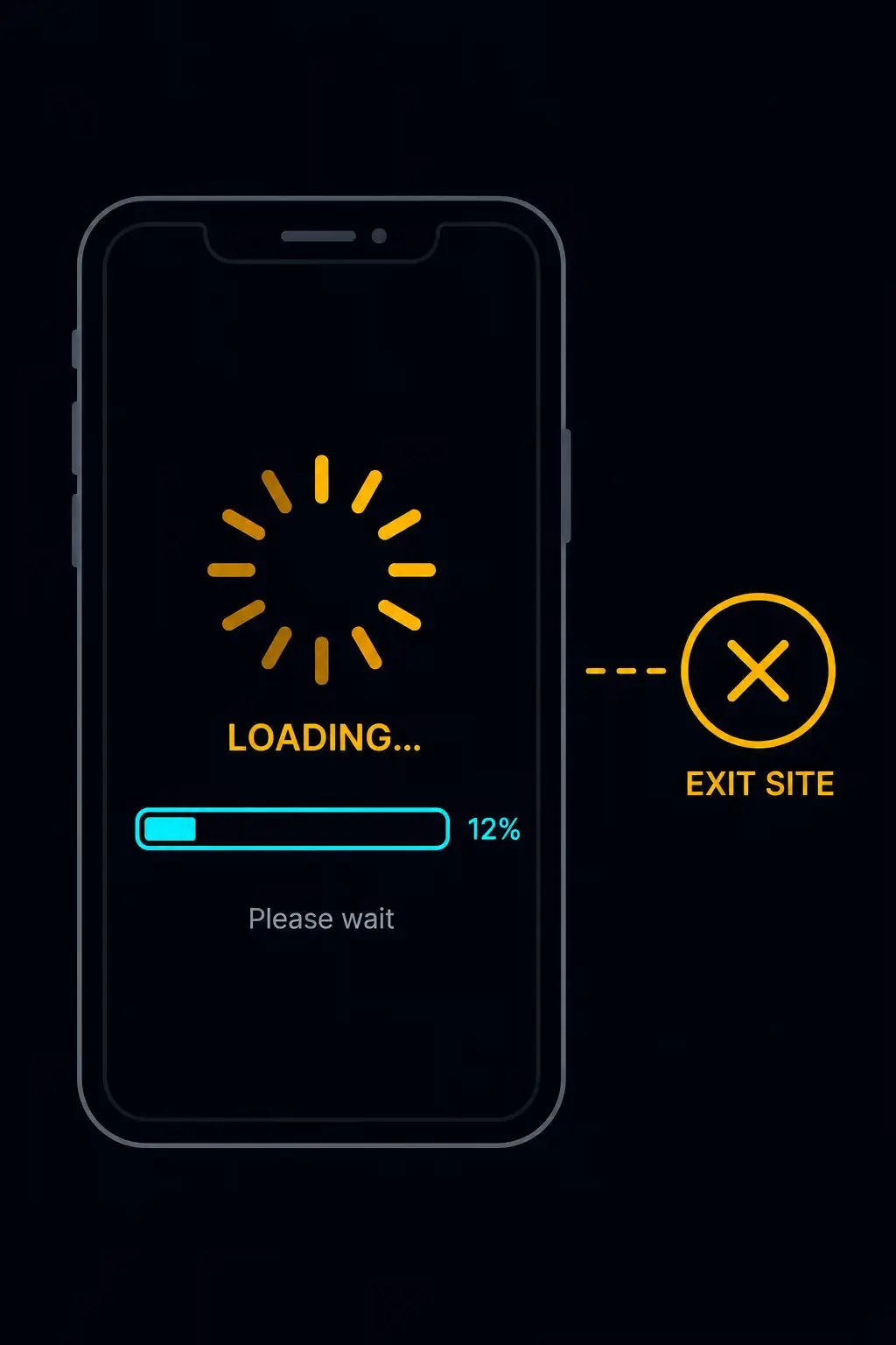 What happens when your website is slow