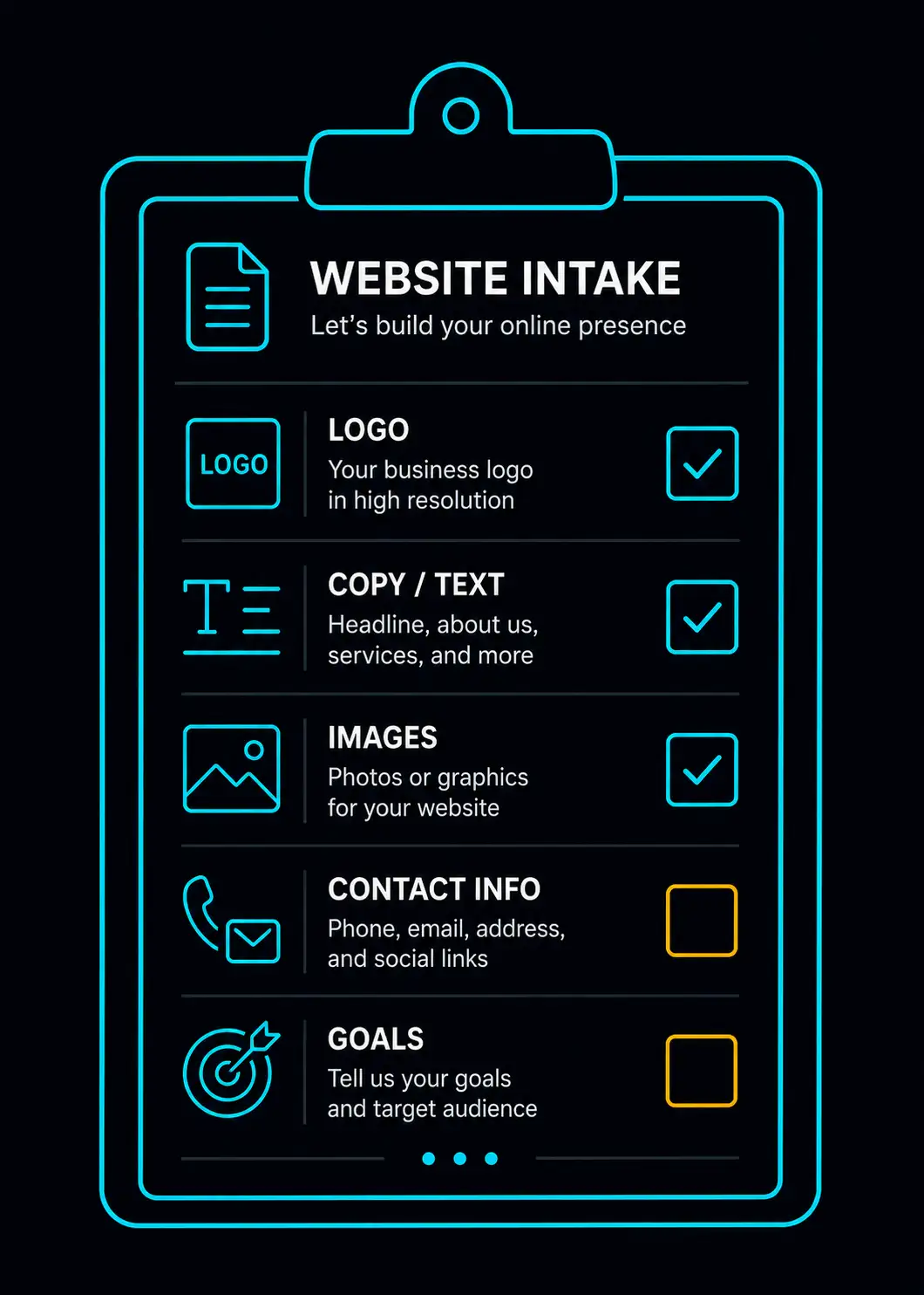 What your designer needs before work starts