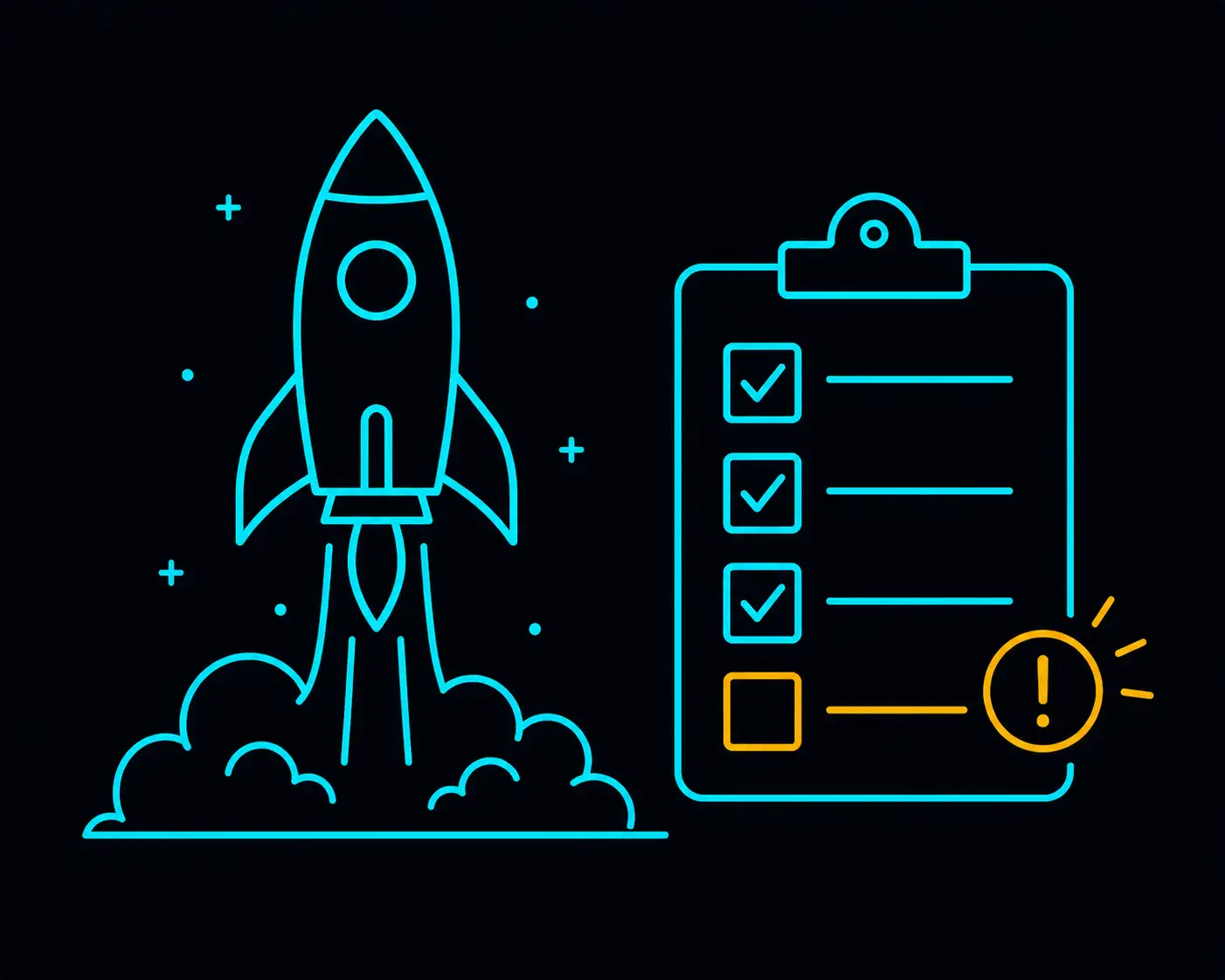 Why checklists matter at launch