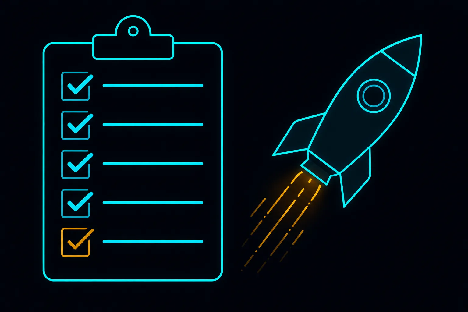 Illustration for: The Launch Checklist We Actually Use